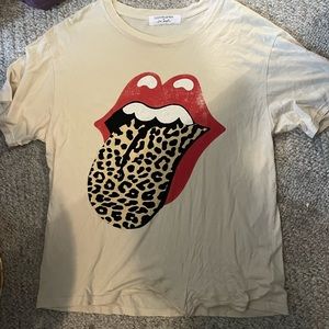 Free people day dreamer Rolling Stones tee shirt